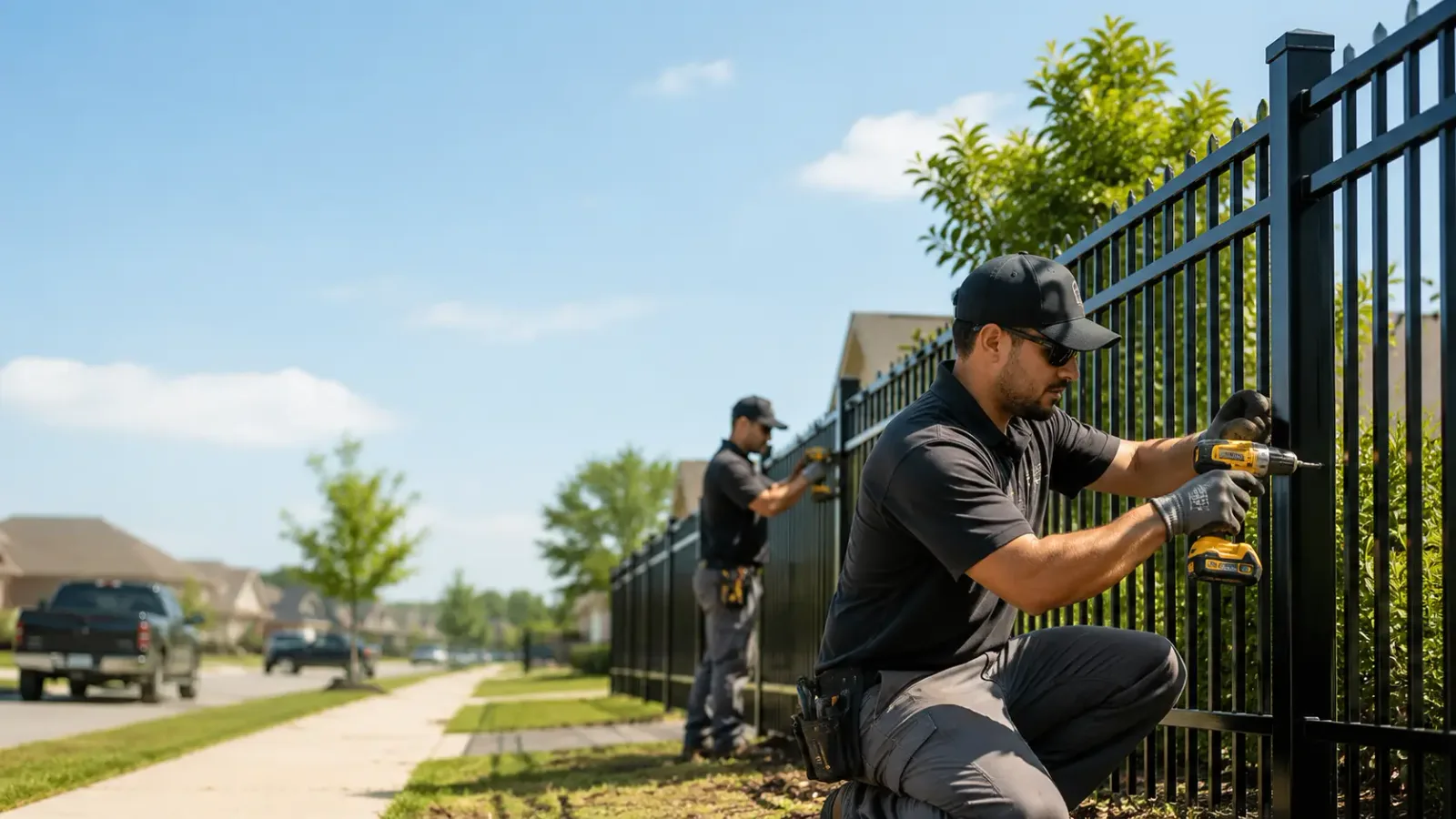 Metal Fence Installation in Oakland, MI